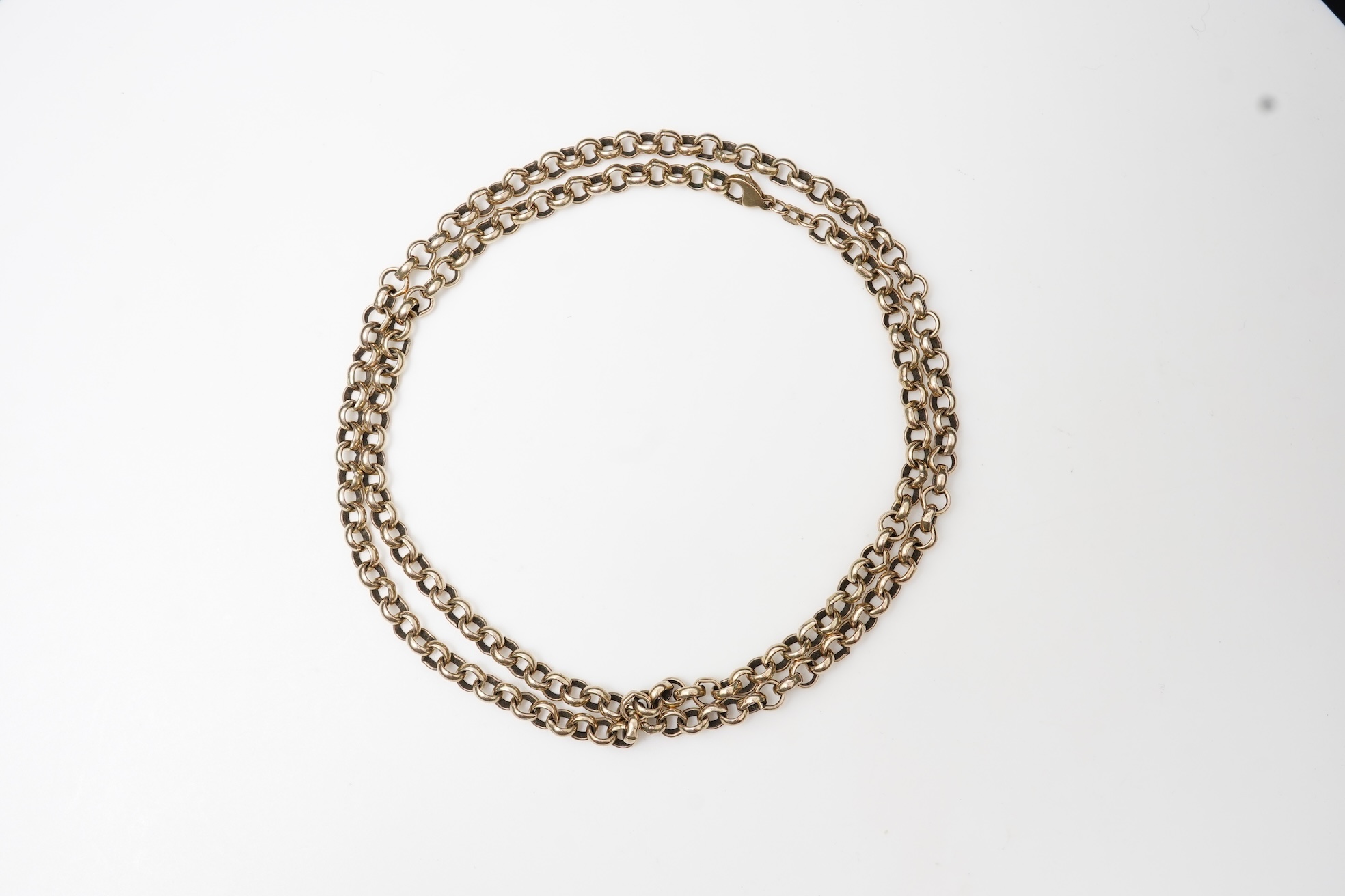 A 9ct gold chain necklace